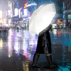 Hi-Reflective Umbrella - Be Seen At Night!