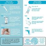 HiccAway Hiccup Straw - Stops Hiccups Fast and Naturally