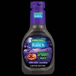 Hidden Valley Spooky Black Ranch Dressing in a Glow-in-the-Dark Bottle