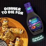 Hidden Valley Spooky Black Ranch Dressing in a Glow-in-the-Dark Bottle