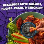 Hidden Valley Spooky Black Ranch Dressing in a Glow-in-the-Dark Bottle