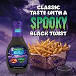 Hidden Valley Spooky Black Ranch Dressing in a Glow-in-the-Dark Bottle