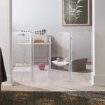 HIDDIN Zig Zag - Clear Acrylic Pet Gate