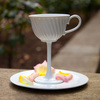 High Tea - Oversized Ceramic Tea Cup Stemware