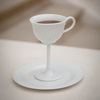 High Tea - Oversized Ceramic Tea Cup Stemware