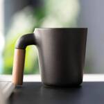 HMM Mugr - Japanese Ceramic Coffee Mug Looks and Feels Like Cast Iron
