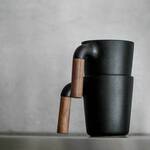 HMM Mugr - Japanese Ceramic Coffee Mug Looks and Feels Like Cast Iron