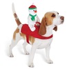 Holiday Snowman Dog Rider Costume