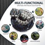 Holtzman's Paracord Grenade Outdoor Survival Kit - 48 Emergency Tools!