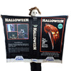 Horror Movie VHS Cover Art Throw Blankets - Halloween, Texas Chainsaw Massacre, Evil Dead