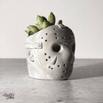 Horror Movie Villain Head Concrete Planters