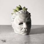 Horror Movie Villain Head Concrete Planters