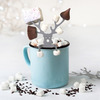 Hot Cocoa Reindeer Buddy - Holds Marshmallows, Candy Canes, Gumdrops, Cookies, and More