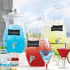 Hourglass Beverage Jar
