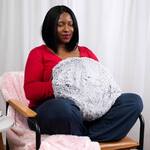 Hugimals 10-Pound Weighted Hug Pillow with Cozy Hand Pocket