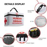 Human Organ for Transplant - Anti-Theft Insulated Lunch Bag