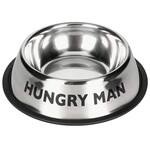 Hungry Man Bowl - Stainless Steel Dog Bowl For Humans