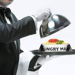 Hungry Man Bowl - Stainless Steel Dog Bowl For Humans