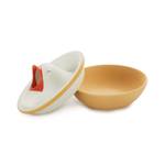 Hungry Bird Snack Bowl - Feed it Shells, Seeds, Pits, and Wrappers