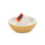 Hungry Bird Snack Bowl - Feed it Shells, Seeds, Pits, and Wrappers