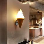 Ice Cream Cone Wall Sconce Lighting Fixtures