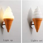 Ice Cream Cone Wall Sconce Lighting Fixtures