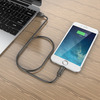 iClever Braided Stainless Steel Lightning Charger Cable