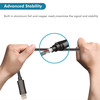 iClever Braided Stainless Steel Lightning Charger Cable