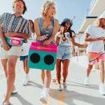 Igloo KoolTunes Playmate - Modern Retro Boombox Cooler