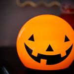 IKEA Halloween Jack-O'-Lantern and Pumpkin Ghost Table Lamps