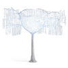 Illuminated Crystal Drop Trees
