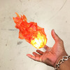 Illuminated Floating Fireball Props