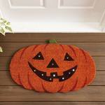 Illuminated Jack-O-Lantern Doormat - Lights Up When Stepped On