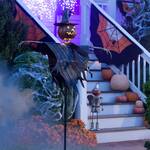 Illuminated Jack O' Lantern Scarecrow Ground Stake