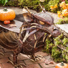 Illuminated Metal Dragon Side Table