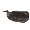 Illuminated Metal Whale Side Table