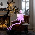 Illuminated Mr. Bones Skeleton - Stands Nearly 6-Foot Tall!