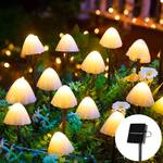 Illuminated Mushroom Solar Path Lights