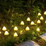 Illuminated Mushroom Solar Path Lights