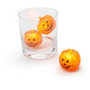 Illuminated Pumpkin Ice Cubes