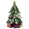 Illuminated Stained Glass Christmas Tree Sculpture