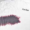 I'm Fine Bloody T-Shirt