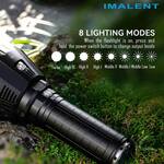 IMALENT MS18 - World's Brightest Flashlight - 100,000 Lumens!