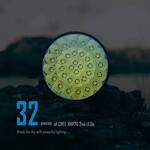 IMALENT MS32 - World's Brightest Flashlight - 200,000 Lumens!