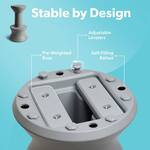 In-Pool Bar Stools - Underwater Seating, Swim-Up Bars, and Patio