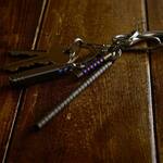 Inchworm - Titanium Rod Keychain Ruler