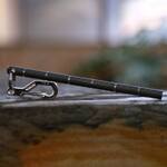 Inchworm - Titanium Rod Keychain Ruler