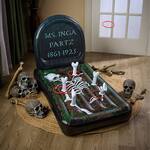 Inflatable Halloween Grave Ring Toss Game