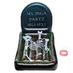 Inflatable Halloween Grave Ring Toss Game