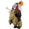 Inflatable Headless Horseman Illusion Costume